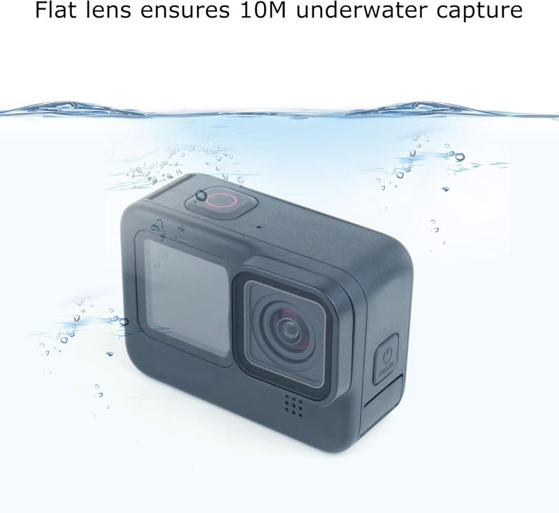 SOONSUN Protective Lens Replacement for GoPro Hero 9/10/11/12 Black, HERO11 Mini, HERO10 Bones – Hydrophobic Glass Lens Protector, Replacement Part for GoPro Cameras - Image 5